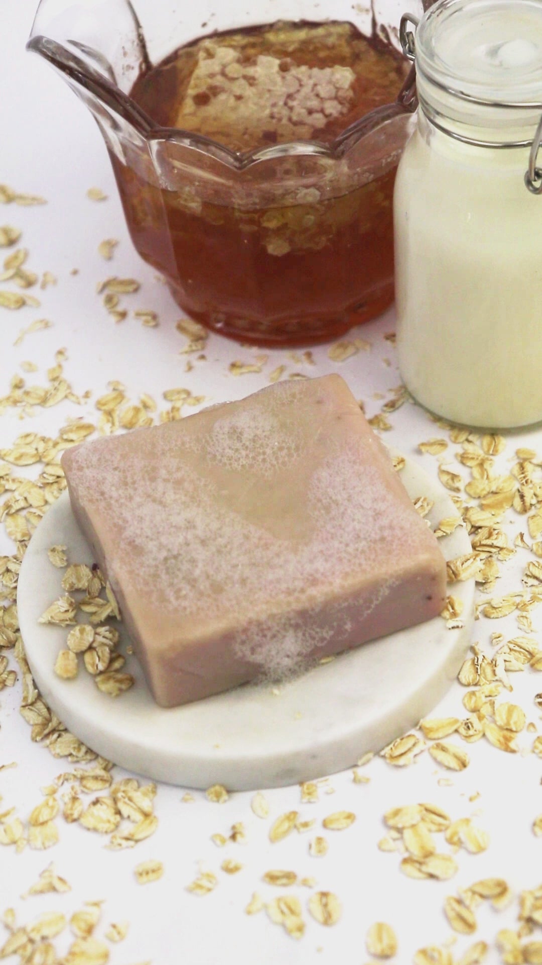 Oatmeal & Honey Soap Scrub Bar