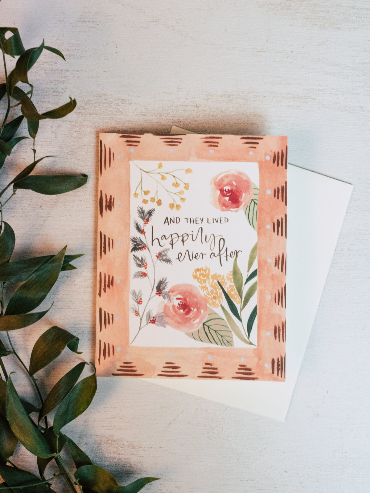Happily Ever After Card – Ash & Rose
