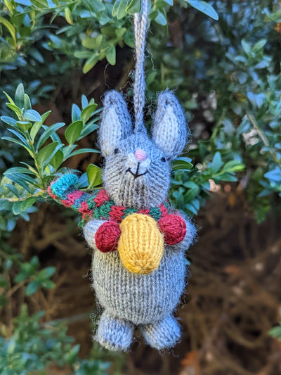 Bunny with Cocoa Ornament